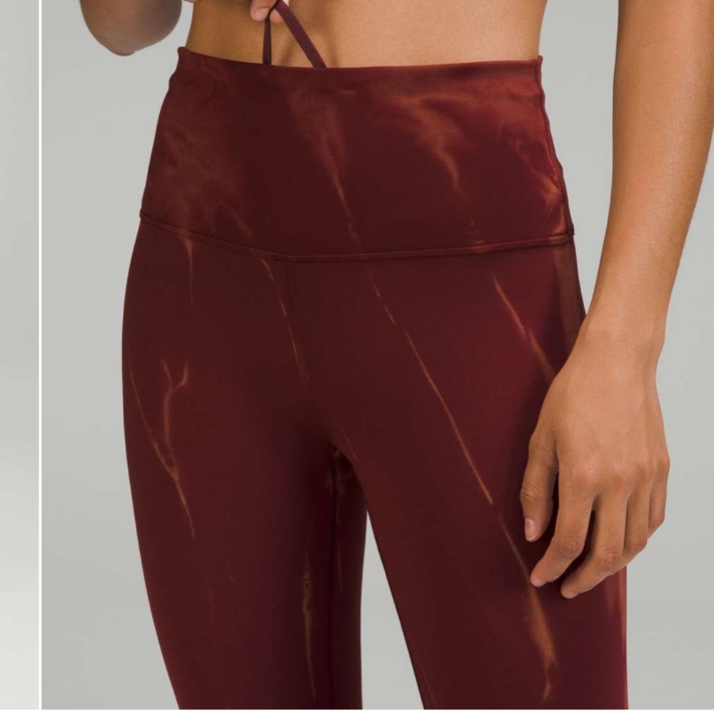 Lululemon Wunder Train High-Rise Tight 25" Size 18